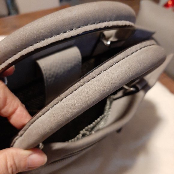 Rebecca Minkoff Crosby Nubuck Satchel Tote *EUC* - Picture 9 of 11